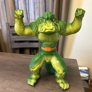 Vintage 1979 USA Mattel KRUSHER Stretch Armstrong Green Monster Toy Figure - Picture 1 of 23