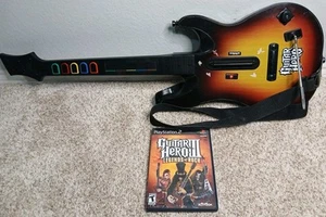 Red Octane Guitar Hero Sunburst Wireless Guitar PS2 Model: 95449.805 - No Dongle - Picture 1 of 6
