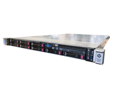 HPE ProLiant DL360 Gen9 2x2697v3 128GB 2x 300GB 15K 6x 1TB 7.2K P440ar 2x800W - Image 1 of 4