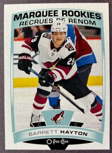 2019-20 O-Pee-Chee Update Marquee Rookies #627 Barrett Hayton Arizona Coyotes - Picture 1 of 1