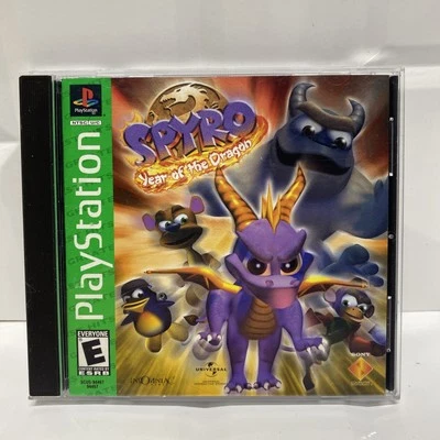 Spyro: Year of the Dragon [Greatest Hits] CIB (Sony PlayStation 1, 2K) con manual Foto 1 de 4