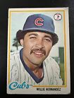 1978 Topps Willie Hernandez #99 Chicago Cubs Rookie Card RC EX. rookie card picture