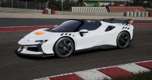 LOOKSMART LOOLS552C Ferrari SF90 XX Spider Bianco Artico 1/43 - Picture 1 of 1