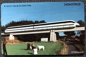 O 1765 08.94 6 DM 50 Jahre Deutschland Europa Transrapid 5900 Ex. Neu* Mint*** - Bild 1 von 2