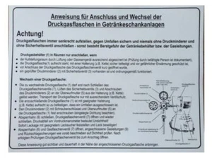 Instrucciones de funcionamiento para sistemas de embrague sistema de extracción de CO2 instrucciones botellas de gas a presión - Imagen 1 de 1