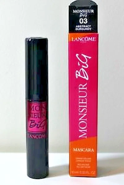 Lancome Monsieur Big Mascara in 03 Abstract Burgundy Full size 10ml big volume