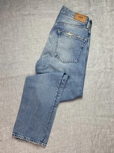 Edwin CAI Classic Straight Denim Slayer Light Blue Jeans  25 - Picture 1 of 4