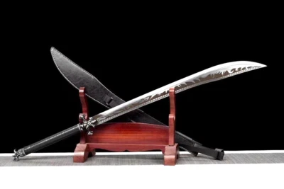 Espada de Kung Fu China de Batalla 1095 Hoja de Acero al Carbono Afilada Wushu Dao Foto 1 de 4