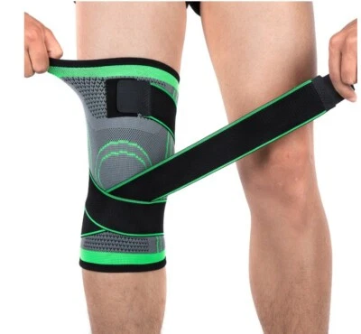 1PCS Knee Protector Professional Knee Support Brace Pads Breathable Bandage 3D - Image 1 of 4