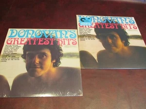 DONOVAN GREATEST HITS EPIC RECORDS LABEL PE26439 ISSUE + 2018 RELEASE COMBO SET - Imagen 1 de 1