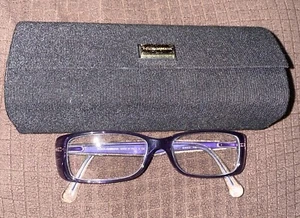 Occhiali da vista Dolce & Gabbana DG3142 2543 viola trasparente rettangolo 53-15-137 (leggi) - Foto 1 di 4