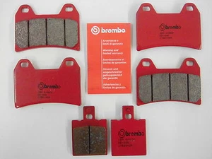 Brembo Bremsbeläge Bremsklötze Bremse vorne + hinten Ducati 748 Biposto S R - Bild 1 von 1