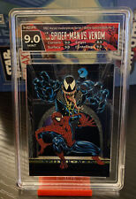 1992 Marvel Masterpieces Battle Spectra Spider-Man Venom HGA 9 CUSTOM LABEL