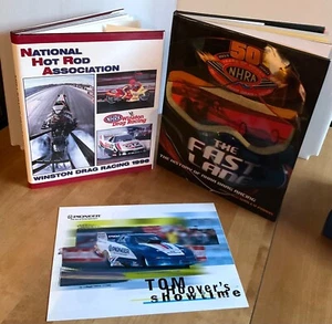 Winston Drag Racing 1989+Fast Lane/NHRA 50 yr History+Tom Hoover Promo Funny Car - Picture 1 of 20