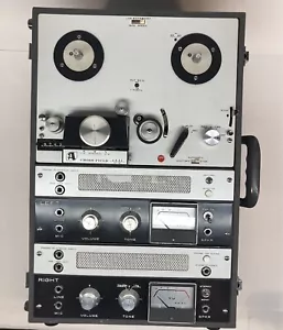 Akai M-8 Cross Field Stereo Tape Recorder Reel-Reel -Powers on- Not Fully Tested - Picture 1 of 12