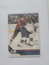 2002-03 Pacific Nights Special Edition Adam Foote 10/10 Avalanche SP Last Print