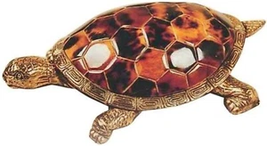 Maitland Smith Young Penshell and Latón Tortuga Edición Limitada Decoración Artesanal - Imagen 1 de 10