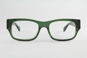 Rare Authentic Morgenthal Frederics MATT 848 Green Clear 50mm Glasses Japan - Picture 1 of 5