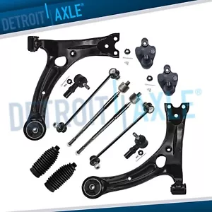 Front Lower Control Arm Tierod Sway Bar for 2003-2008 Pontiac Vibe Toyota Matrix - Picture 1 of 8