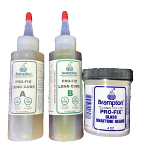 8oz.kit Brampton 20 Stunden lange Aushärtung Golfschaft Epoxid & Glas Schaftperlen (4oz) - Bild 1 von 2