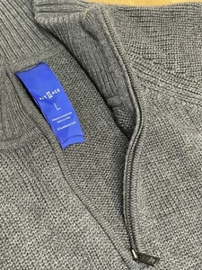 KIT AND ACE by LULULEMON Herren Größe Large Merinowolle Roadster Pullover anthrazit - Bild 1 von 22