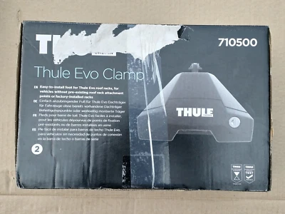 Thule 7105 Evo Clamp Foot Pack, Pack of 4 - Image 1 of 4