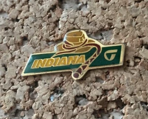 Pin's Indiana Jones Harrison Ford Acteur Cinéma Film Lapel Enamel Pin Pins Rare - Afbeelding 1 van 4