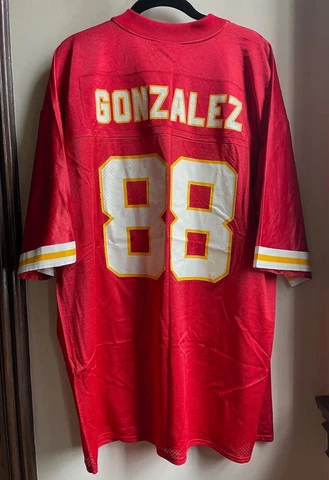 Vintage Puma NFL Kansas City Chiefs Tony Gonzalez #88 Jersey Mens size XL Cover