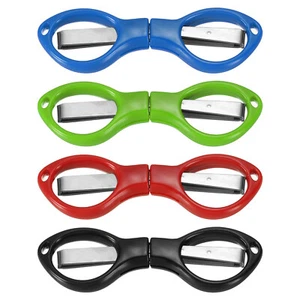 4 Pcs Folding Scissors Non-Rust Portable Mini Scissor Travel Small Shear 4 Color - Picture 1 of 7