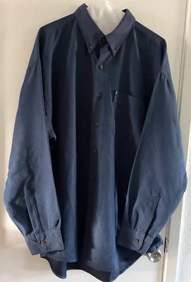 Chaps Ralph Lauren Shirt Men's Collared Long Sleeve Button Up Blue Size L - Image 1 of 4