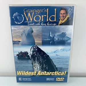 Grainger's World WILDEST ANTARCTICA Documentary DVD ALL REGIONS Travels Greg - Picture 1 of 5