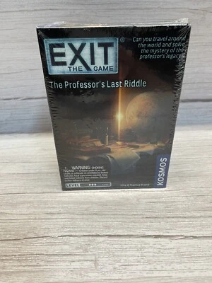 Exit The Game: The Professor’s Last Riddle by Thames & Kosmos Escape Room SEALED - Image 1 of 4