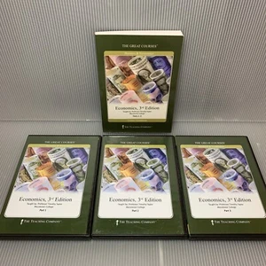 Great Courses: Economics, 3rd Edition Parts 1, 2 & 3 ~ (18 CDs & Guidebook) - Imagen 1 de 9