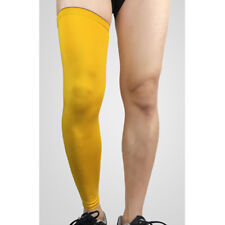 Men Sports Leg Long Socks Sleeve Warmer Knee Pad Basketball Running Protector
