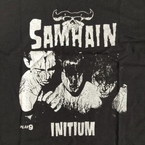 Samhain Band Musik für Liebhaber schwarzes T-Shirt Baumwolle volle Größe RM491 - Bild 1 von 3