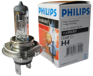 PHILIPS 12569 12569RA H4 12V 100/90W P43t-38 halogen quartz lamp EssenialPower - Picture 1 of 2