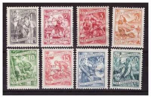 TRIESTE B - 1953 LAVORATORI SERIE NUOVA ** MNH - Imagen 1 de 1