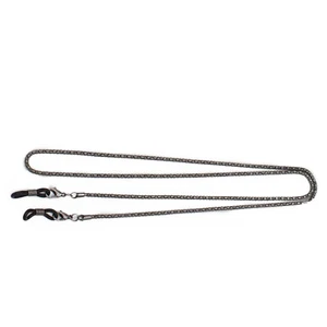 2.3ft Black Glasses Chain Sunglasses Lanyard Non-slip Glasses Lanyard Mask Chain - Picture 1 of 7