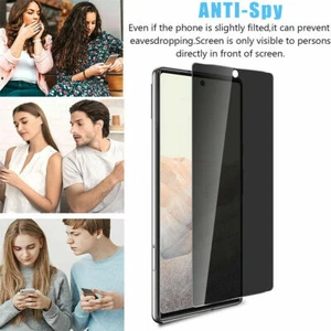 Anti-Spy Privacy Tempered Glass Screen Protector For Google Pixel 8/8 Pro 7A 6A - Picture 1 of 7