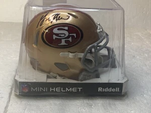 Garrison Hearst Signed San Francisco 49’ers Mini Helmet COA PSA - Picture 1 of 6