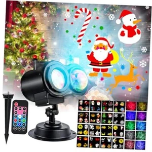 Christmas Projector Lights Outdoor, LED Halloween Projector Lights Outdoor - Picture 1 of 7