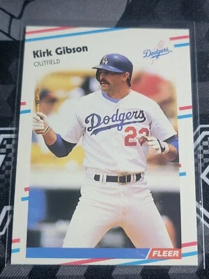 KIRK GIBSON 1988 Fleer Update #U-93.  DODGERS - Image 1 of 2
