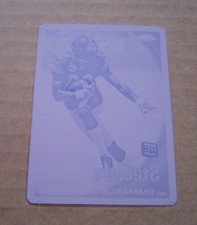 2010 Topps Chrome Printing Plates Magenta #C106 Emmanuel Sanders 1/1 Plate
