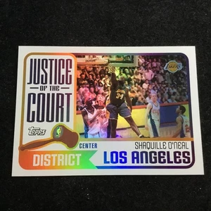 2003-04 Topps Justice of the Court #JC-3 Shaquille O'Neal HOF Los Angeles Lakers - Foto 1 di 2