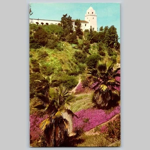 Postcard San Diego California Junipero Serra Museum Architecture - Picture 1 of 3