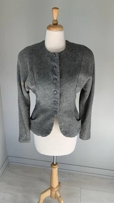 Vintage Alpaca De Paris Woollen Blazer Size S/M - Image 1 of 4