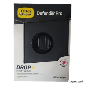 OtterBox Defender Pro Series Tablet Case Black Apple iPad Mini 6th Gen - NEW - Picture 1 of 3