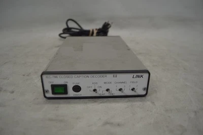Link IEC-786 Two Field Closed Caption Decoder - Image 1 of 4