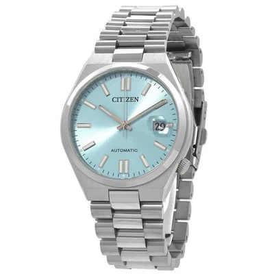 Citizen Tsuyosa Automatic Ice Blue Dial Men's Watch NJ0151-88M - Image 1 of 3