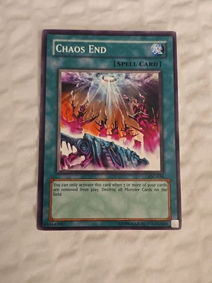 Yugioh Chaos End IOC-036 Invasion of Chaos Unlimited Spell Card - Image 1 of 2